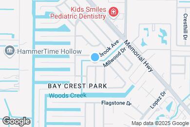 Map image of the property - 8409 Millwood Dr