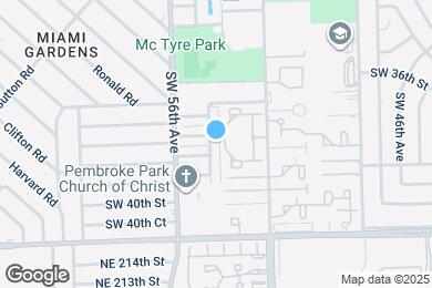 Map image of the property - 3741 SW 54th Ave