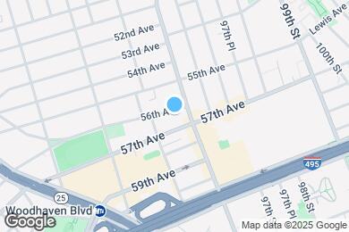 Map image of the property - 94-25 57th Ave