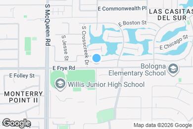 Map image of the property - 1247 E Cindy St