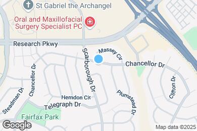 Map image of the property - 8659 Chancellor Dr