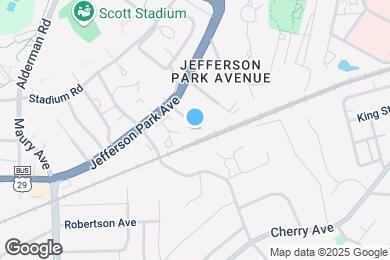 Map image of the property - 1800 Jefferson Park Ave