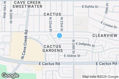 Map image of the property - 2315 E Marmora St