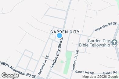 Map image of the property - 3435 Garden City Blvd SE