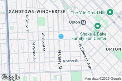 Map image of the property - 1155 N Carey St