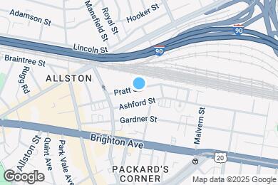 Map image of the property - 31 Pratt St