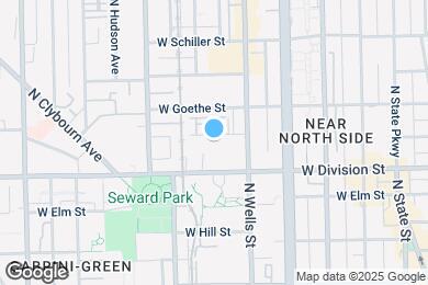 Map image of the property - 231 W Scott St