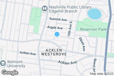 Map image of the property - 1017 Wade Ave