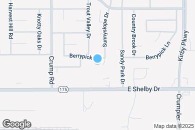 Map image of the property - 4629 Sunnyslope Dr