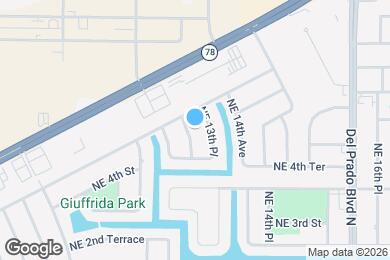 Map image of the property - 503 NE 13th Ave