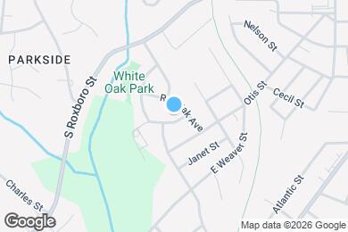 Map image of the property - 2506 White Oak Ave
