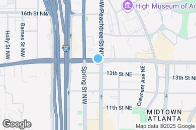 Map image of the property - The Hue Midtown