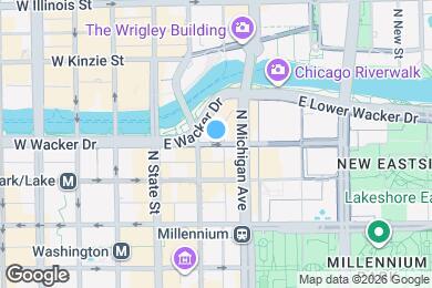 Map image of the property - 64 E Wacker Pl