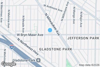 Map image of the property - 5600 N Marmora Ave