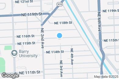Map image of the property - 284 NE 116th St