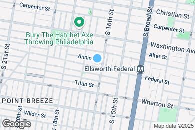 Map image of the property - 1611 Federal St