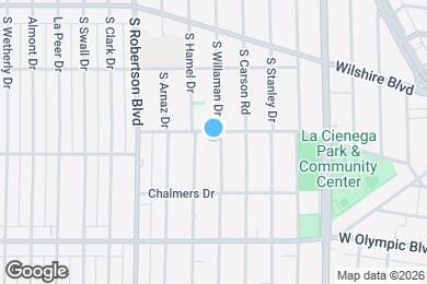 Map image of the property - 811 S Bedford St