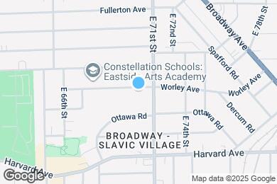 Map image of the property - 7006 Worley Ave