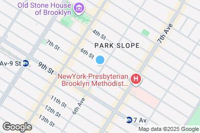 Map image of the property - 382A 6th Ave