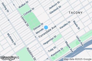 Map image of the property - 6500 Torresdale Ave