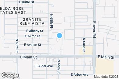 Map image of the property - 6551 E Auburn St