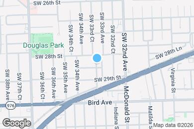 Map image of the property - 2851 SW 33rd Ct