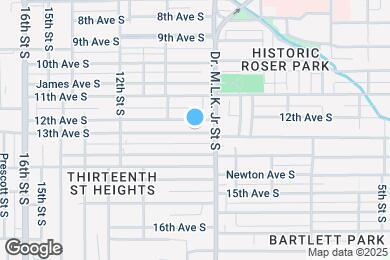 Map image of the property - 925 13th Ave S