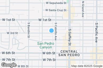 Map image of the property - 831 W 3rd St