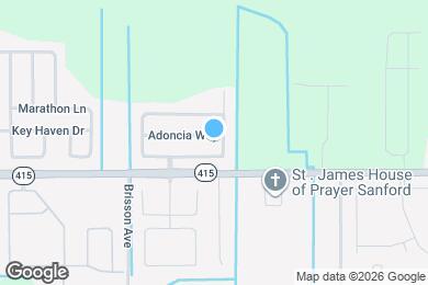 Map image of the property - 157 Adoncia Way