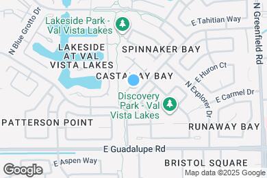 Map image of the property - 2059 E Huron Ct