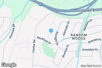 Map image of the property - 1905 Burgenfield Dr
