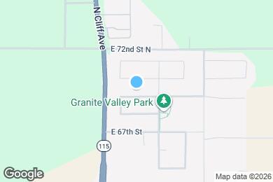 Map image of the property - 1304 East 69th St N