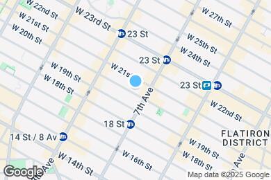 Map image of the property - 209 W 20th St