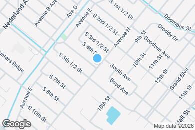 Map image of the property - 819 S 5th St