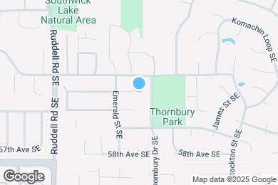 Map image of the property - 6033 54th Ct SE