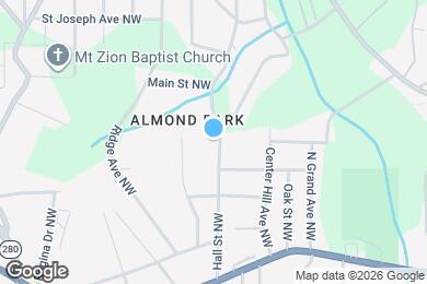 Map image of the property - 936 Hall St NW