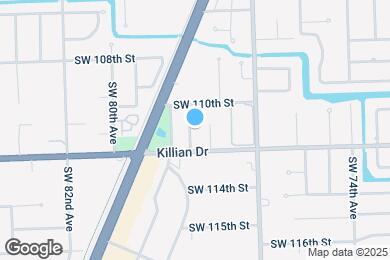 Map image of the property - 11111 SW 78th Ct