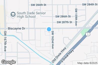 Map image of the property - 16220 SW 288th Ter