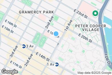 Map image of the property - SPACIOUS Gramercy 2 Bedroom - Available Now