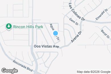 Map image of the property - 3933 Agua Duro Dr