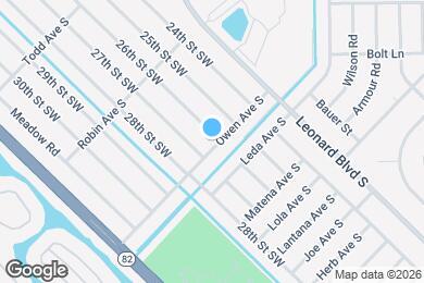 Map image of the property - 5105 26th St SW