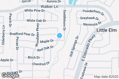 Map image of the property - 2600 Redcedar Dr