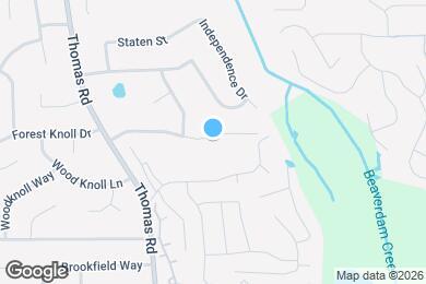 Map image of the property - 306 River Chase Dr