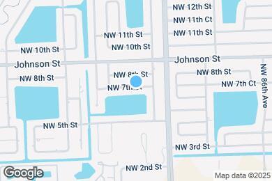 Map image of the property - 8940 NW 7th Ct