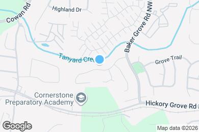 Map image of the property - 3322 Grove Park Terrace NW