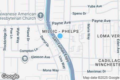 Map image of the property - 1369 Phelps Ave