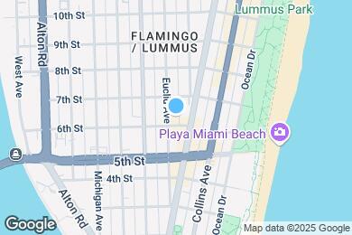 Map image of the property - 619 Euclid Ave