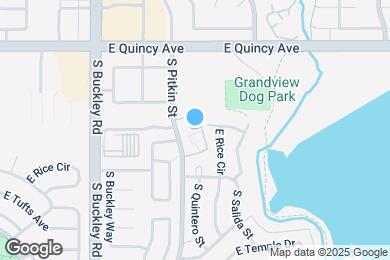 Map image of the property - 4460 S Pitkin St