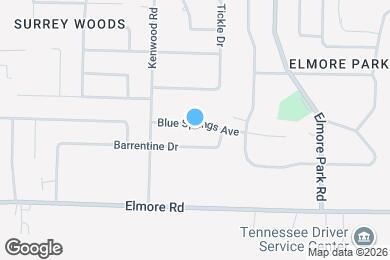 Map image of the property - 6091 Blue Springs Ave