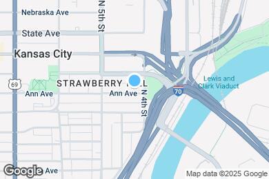 Map image of the property - 410 Ann Ave